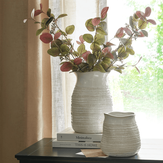 Tava Ceramic Hewn Vase 