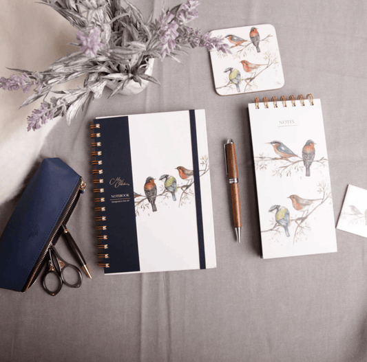 The Lookout British Birds Notepad by Meg Hawkins
