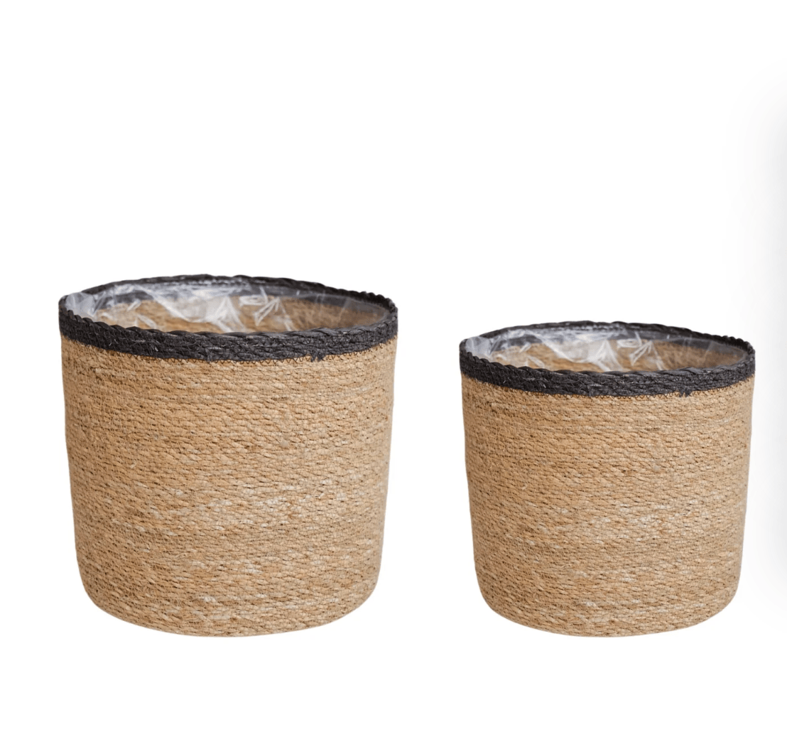 Theo Rim Basket Set of 2 Grey Rim
