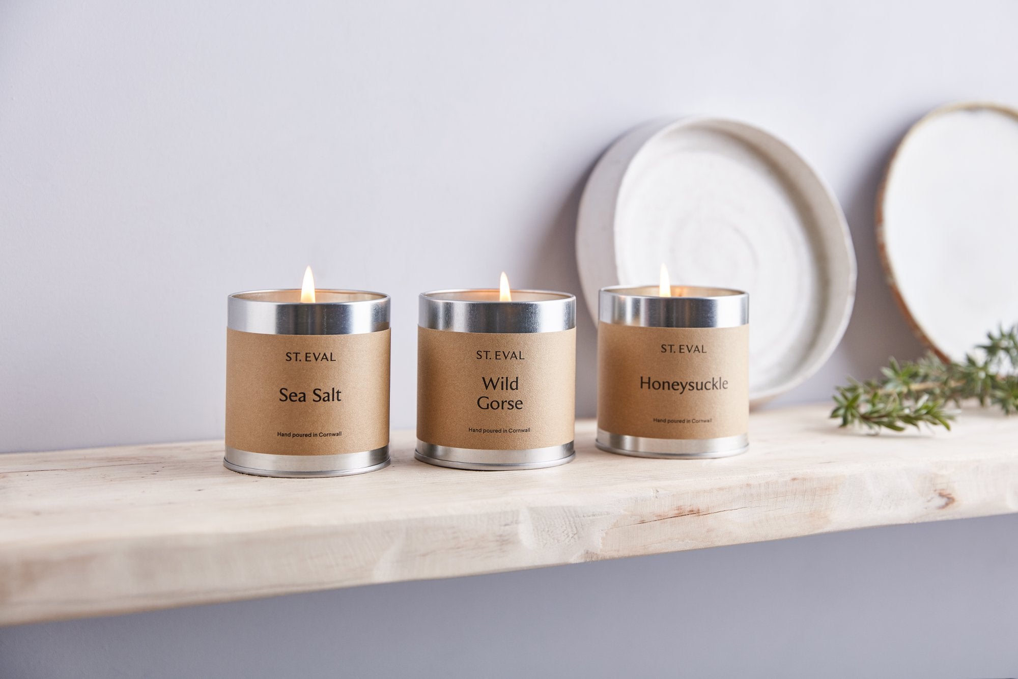 St. Eval Tin Candles | Turquoise Living