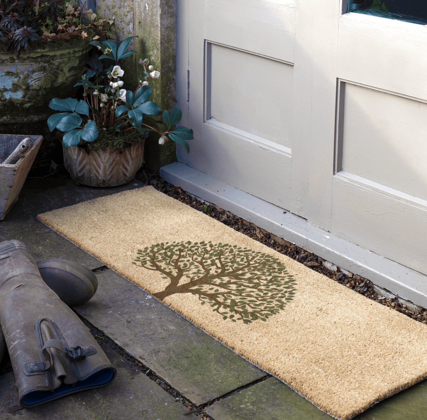 Tree of Life Patio Doormat by Artsy Mats
