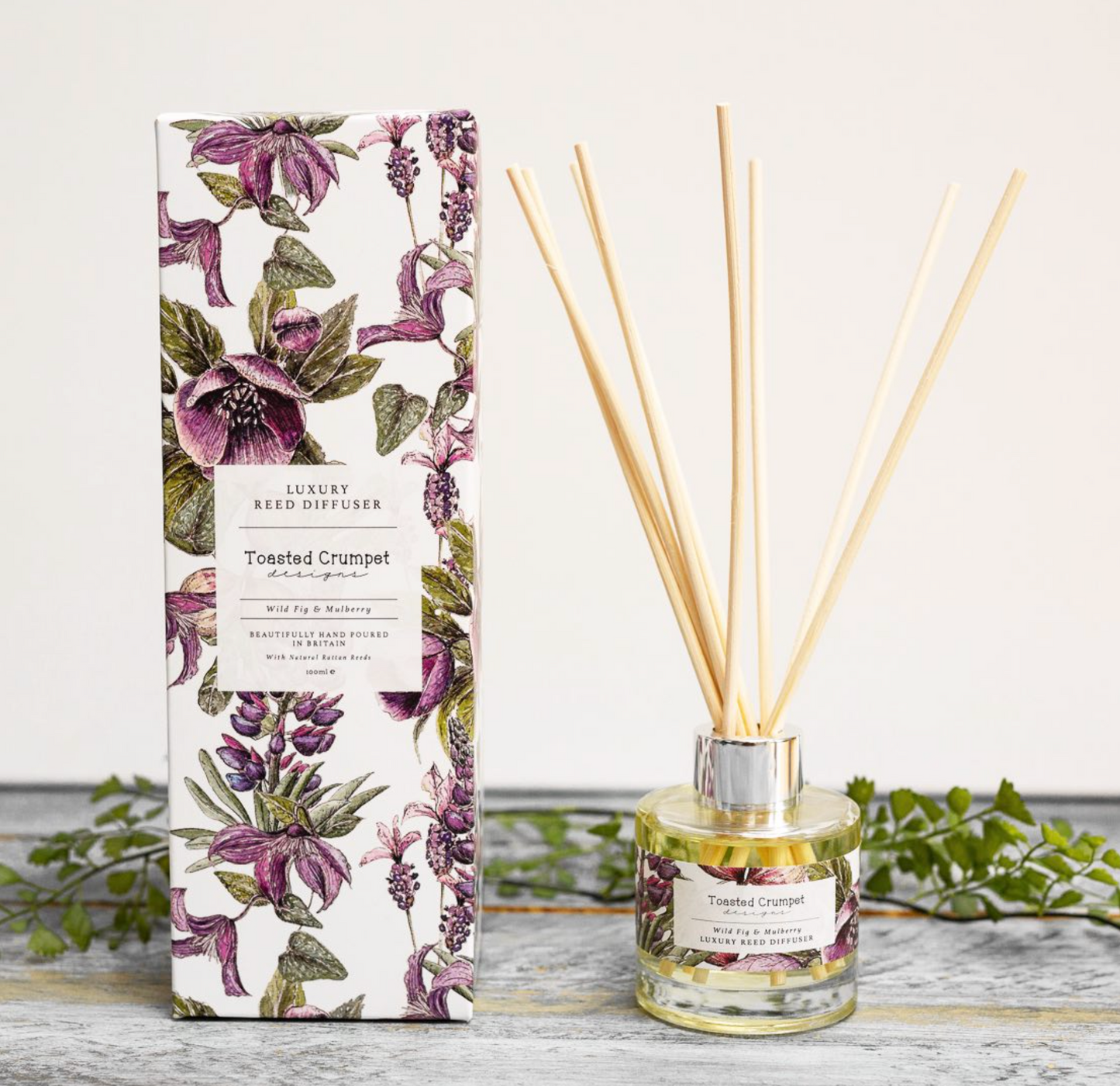 Wild Fig & Mulberry Diffuser by Toasted Crumpet