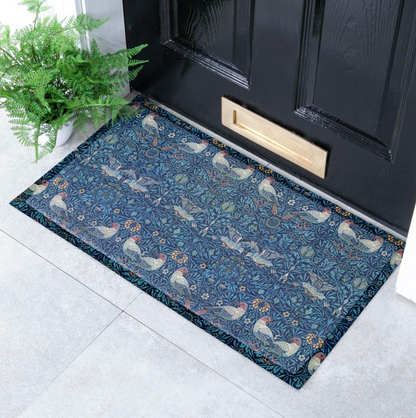 William Morris Bird Indoor & Outdoor Doormat 