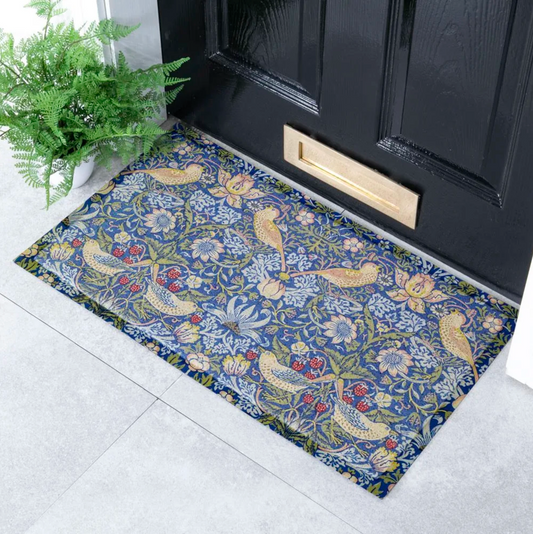 William Morris Strawberry Thief Indoor & Outdoor Doormat