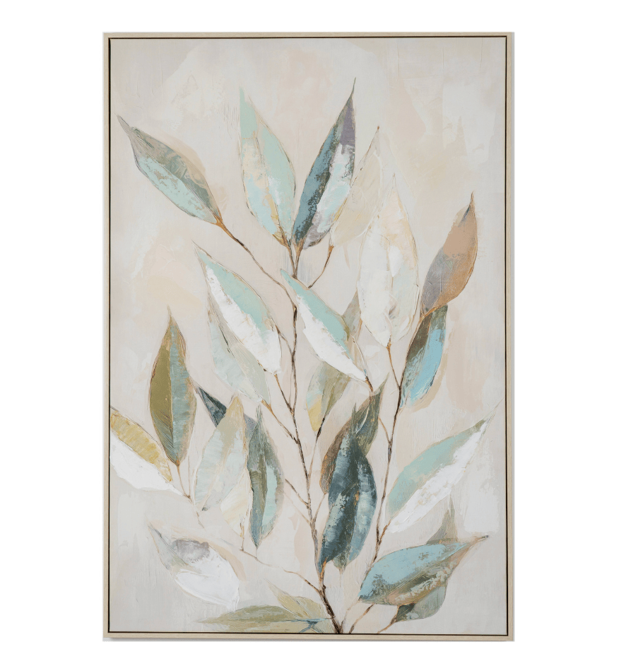 Willow Light hand Painted Canvas in Frame