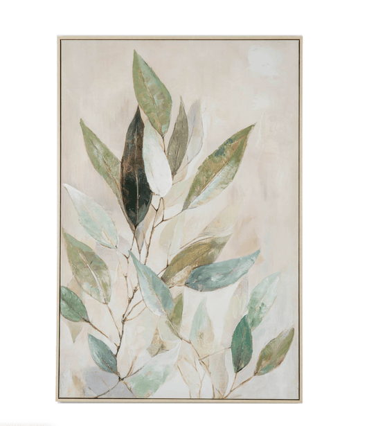Willow Shade Hand Painted Canvas in Frame