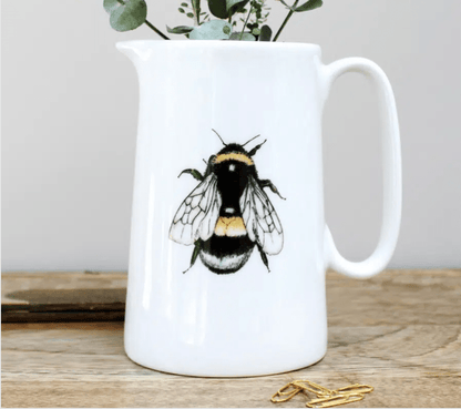 Toasted Crumpet Bee Bone China  Pint Jug 