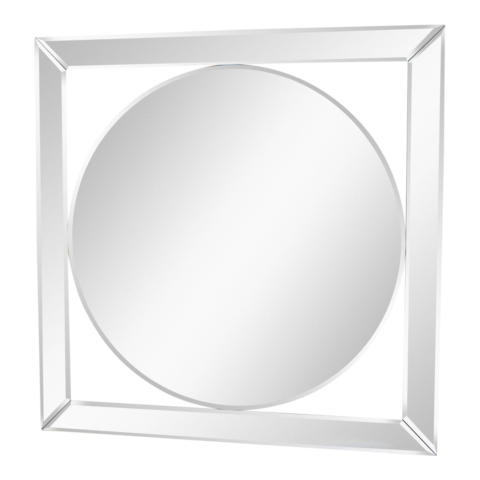 Large Square Glass Wall Mirror