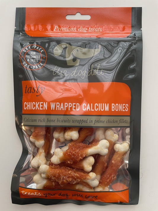 Petface Dog Deli Chicken Wrapped Calcium Bones Oxy-Pack