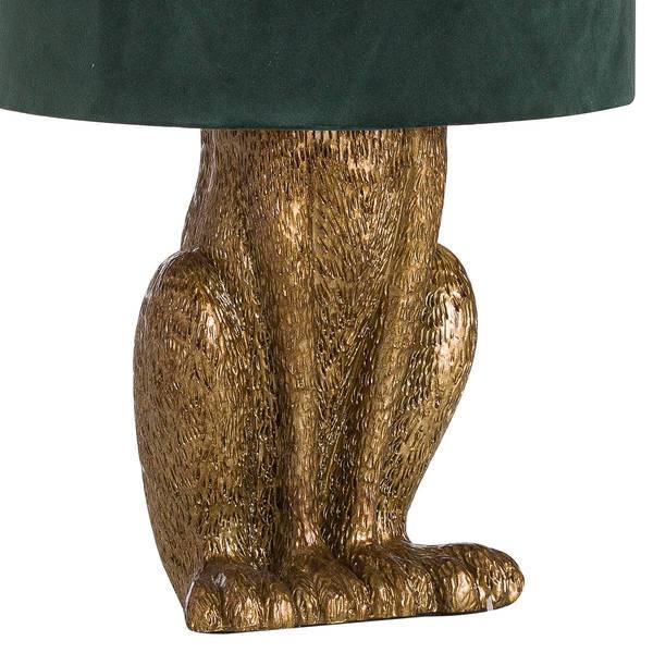 Antique Gold Hare lamp