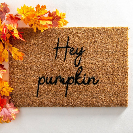 Artsy Hey Pumpkin  Doormat