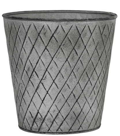 Ivyline Outdoor Chatsworth Zinc Planter available in four sizes.