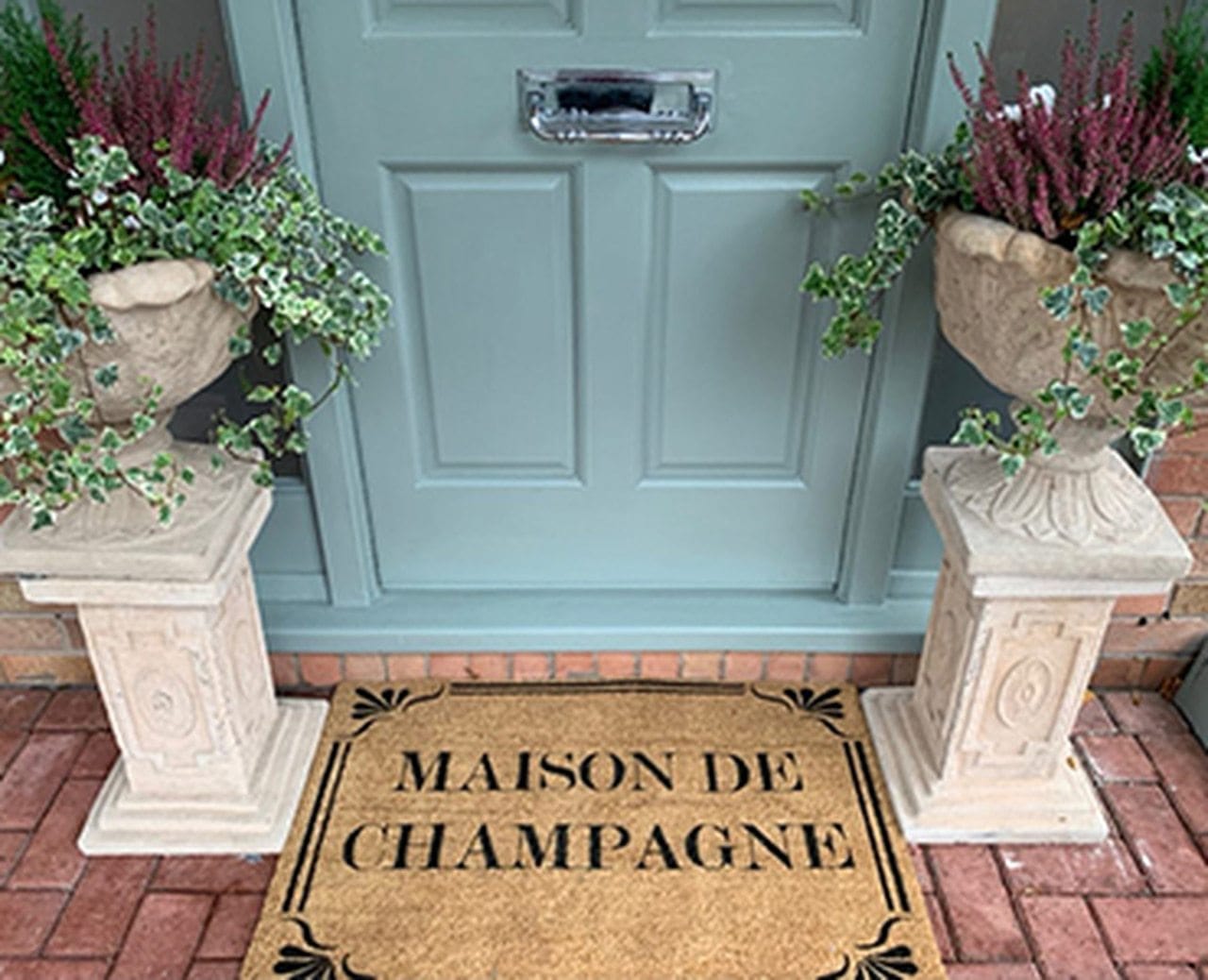 Extra Large Maison De Champagne Design Doormat by Artsy