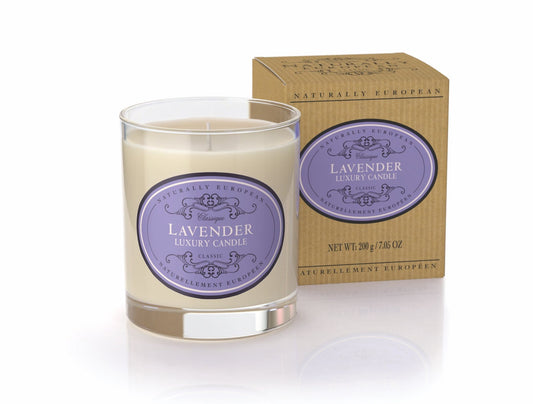 Naturally European Lavender Luxury Candle by The Somerset Toiletry Co. 