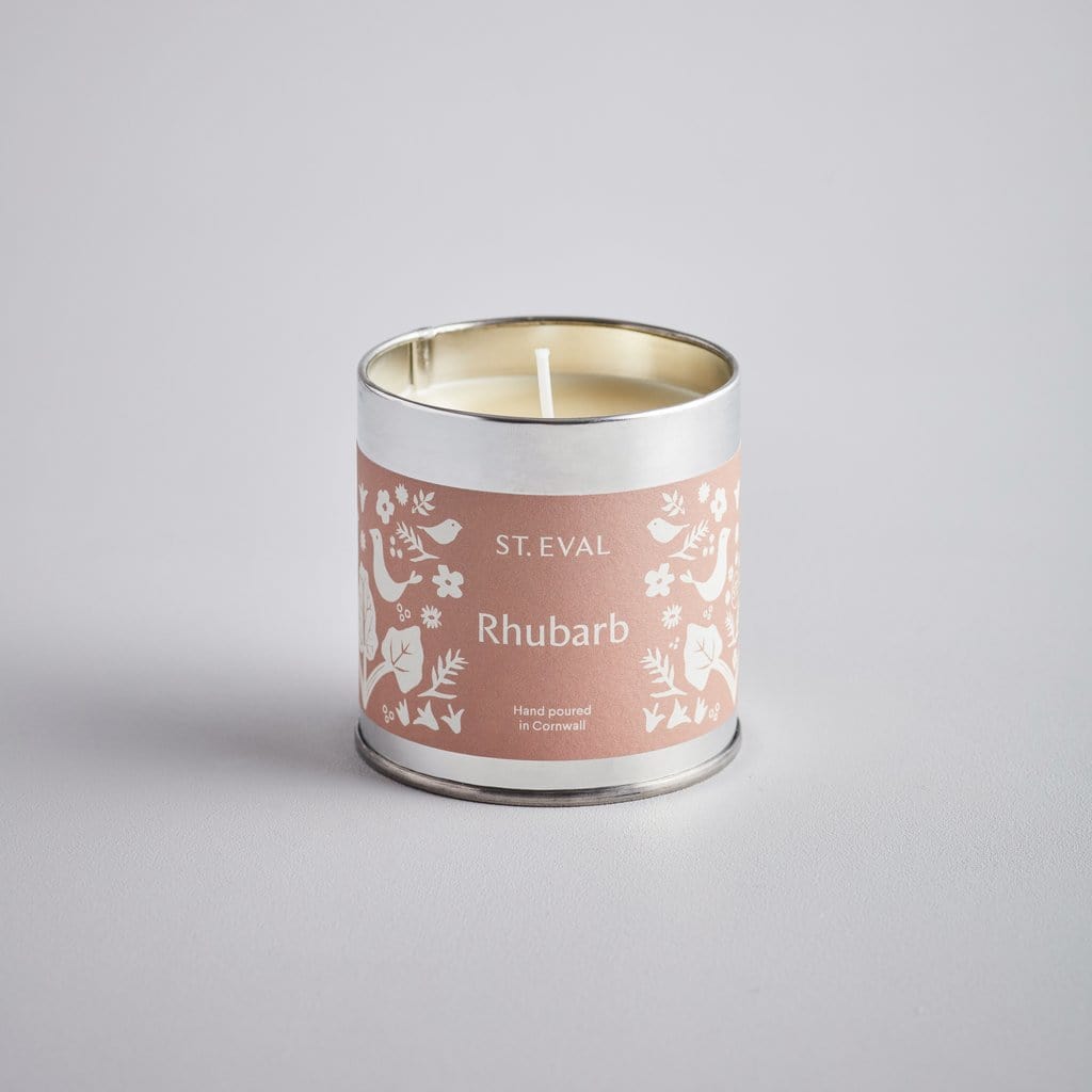 St.Eval Rhubarb Scented Tin Candle