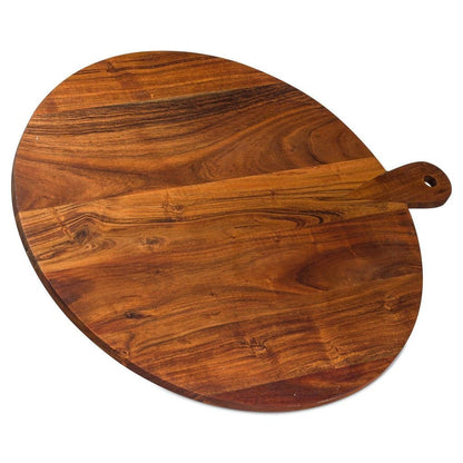 Solid hardwood chopping board