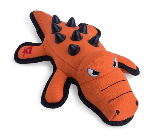 Petface Seriously Strong Crocodile Dog Toy With  Chew Nobbles