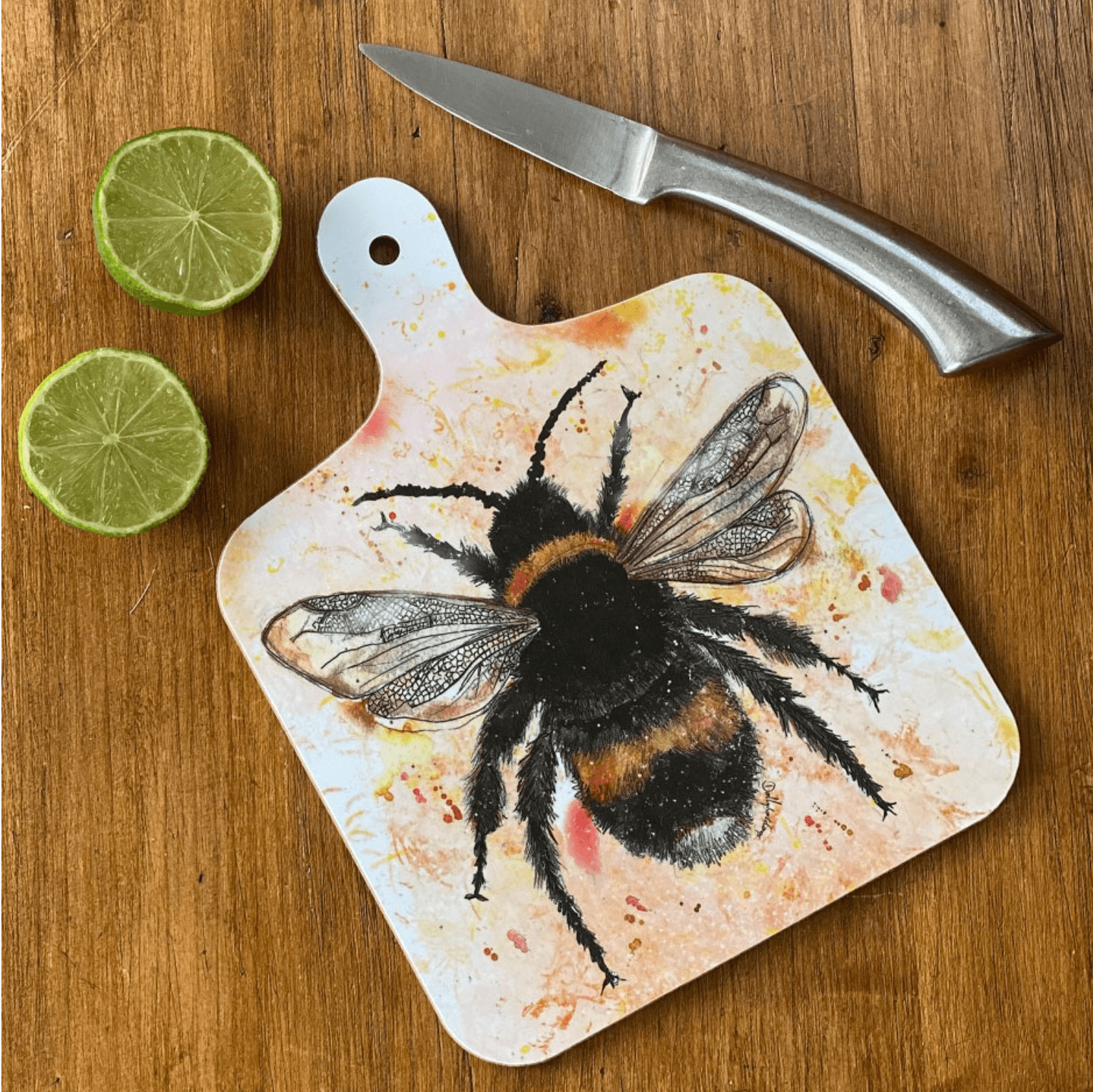 Dollyhotdogs Small Chopping Board Bee Design
