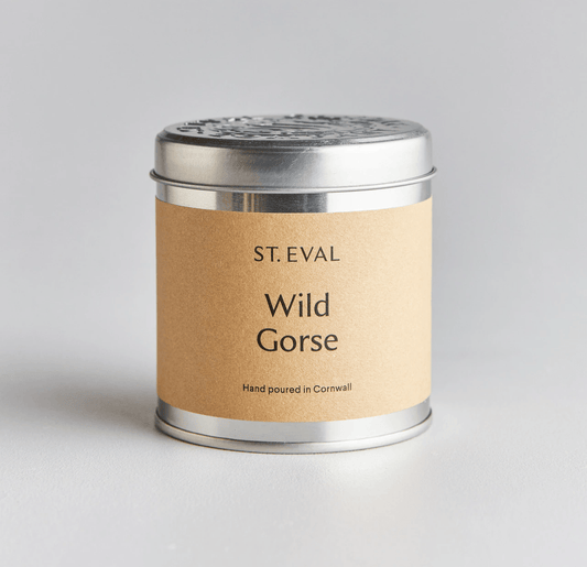 St.Eval Wild Gorse Scented Tin Candle 