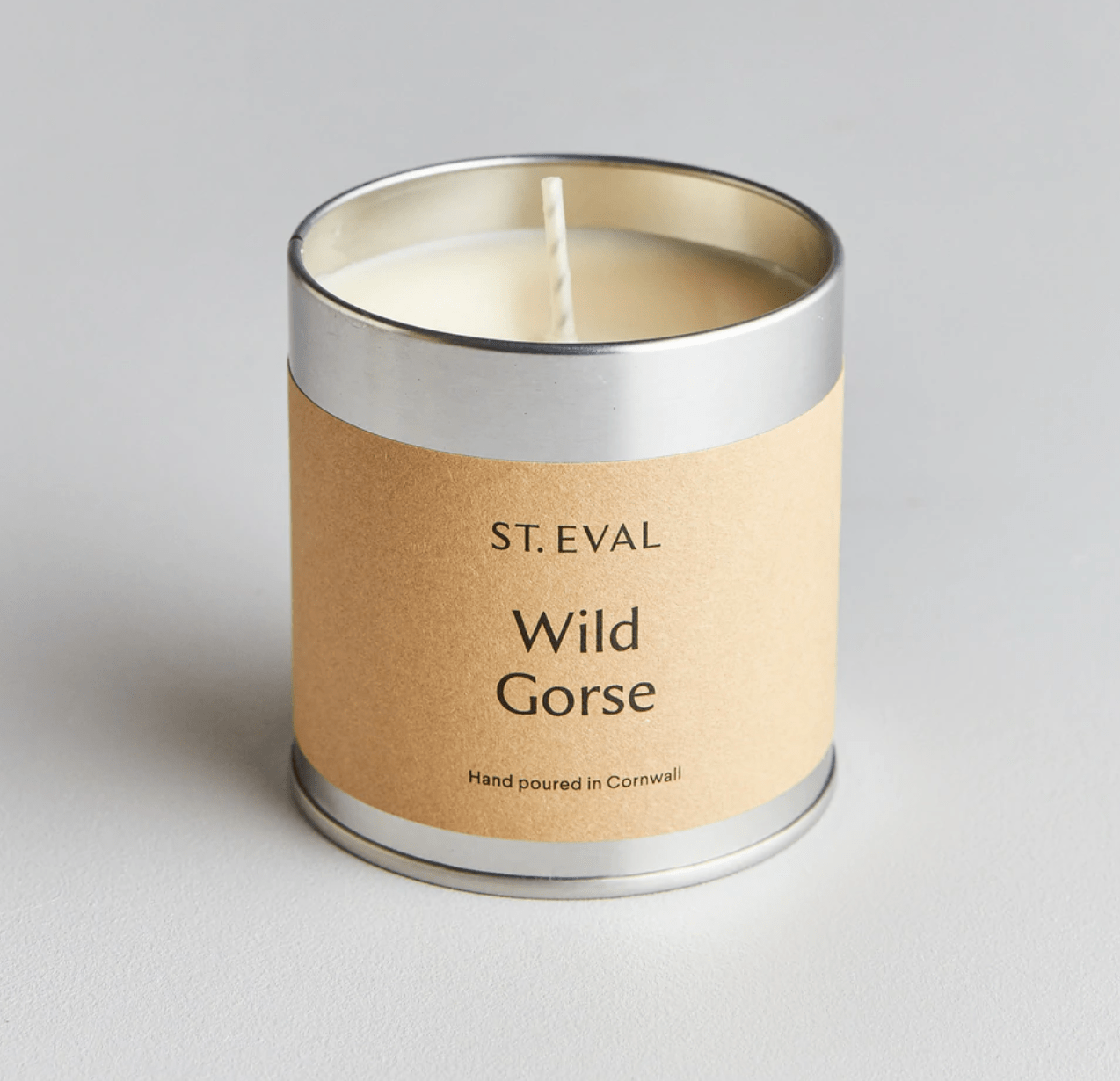 St.Eval Wild Gorse Scented Tin Candle 