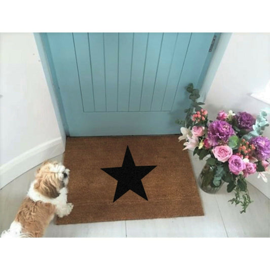 Extra Large Doormat With Star Design