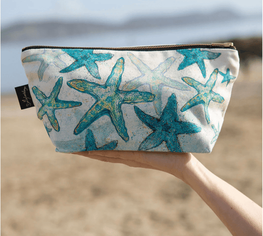 Dollyhotdogs Cosmetics Bag Starfish Design