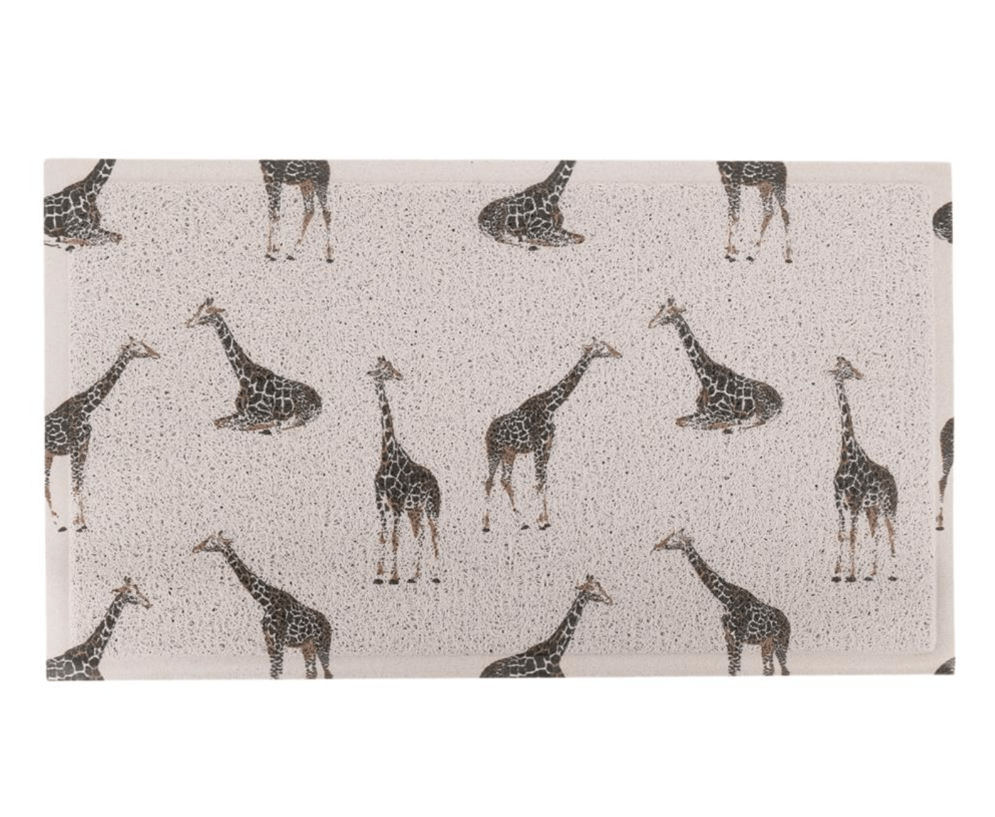Stone Coloured Giraffe Doormat by Artsy Mats