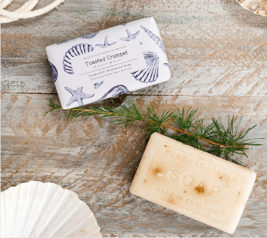 Toasted Crumpet Soap Bar Seaweed & Driftwood