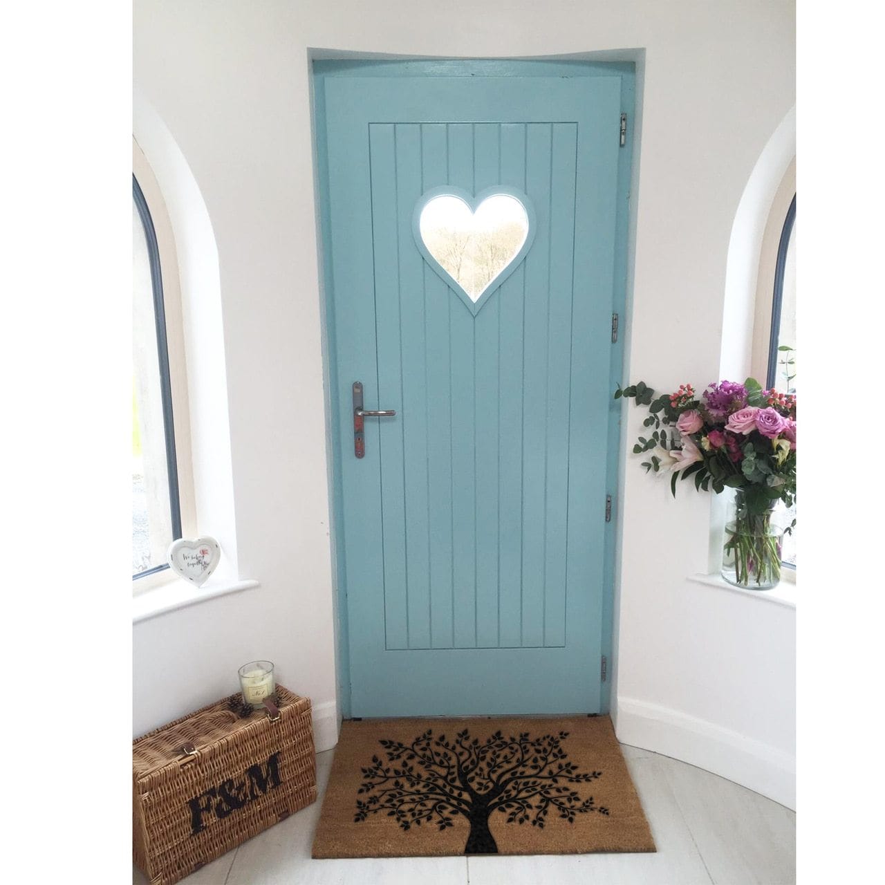 Extra Large Doormat With Tree of Life Design