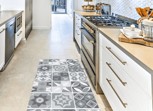 Lefkada Vinyl Floor Runner Artsy