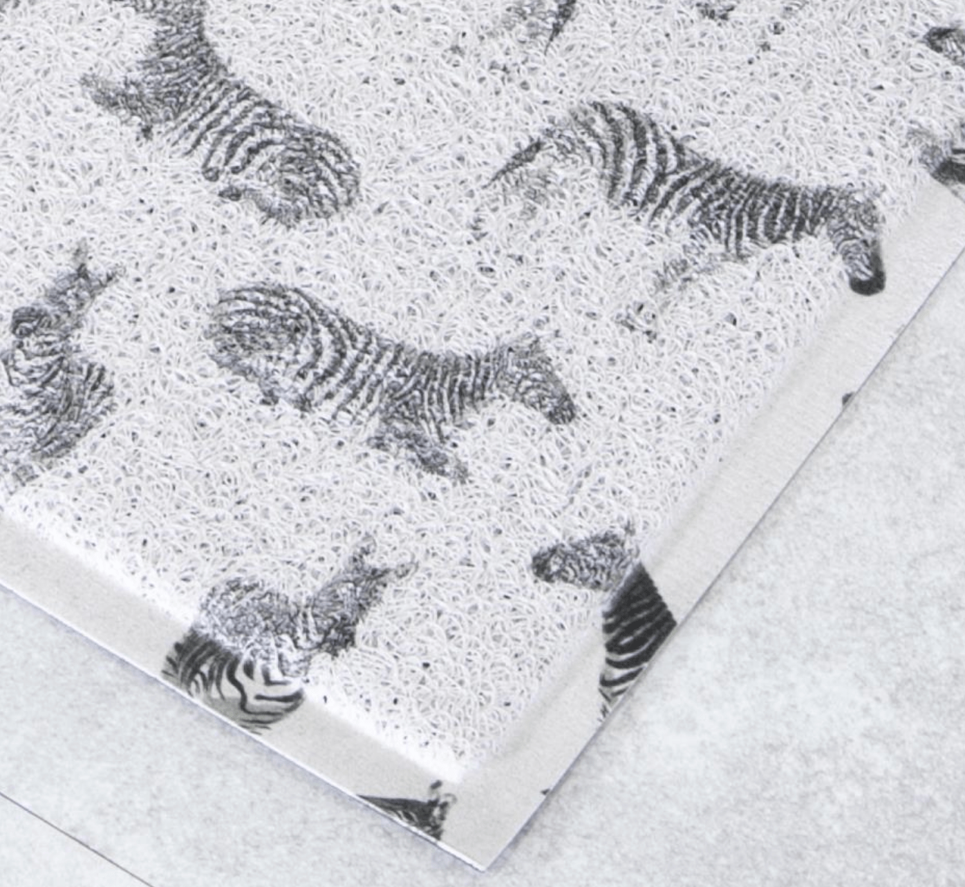 Outdoor Doormat Zebra Design by Artsy Mats