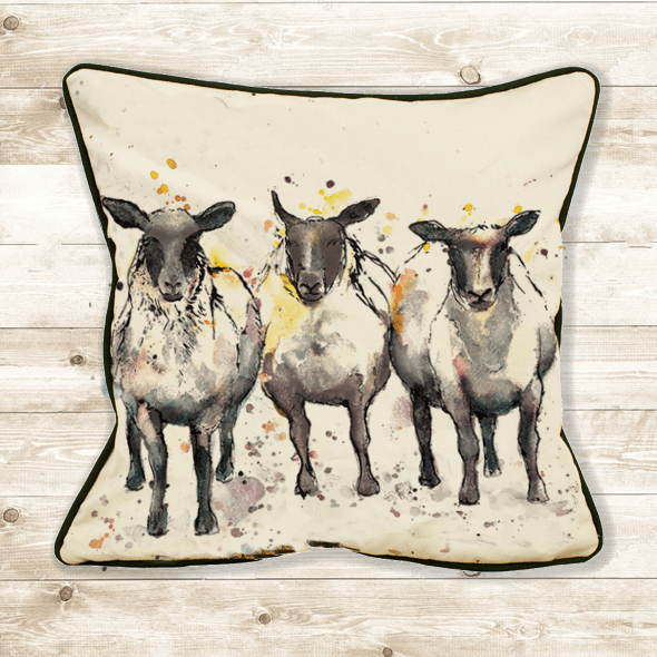 Dollyhotdogs Cushion Spring Lamb Design 